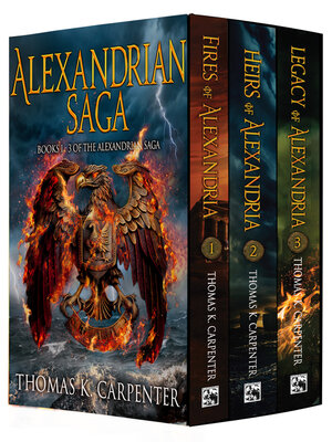 cover image of Alexandrian Saga (Books 1-3)